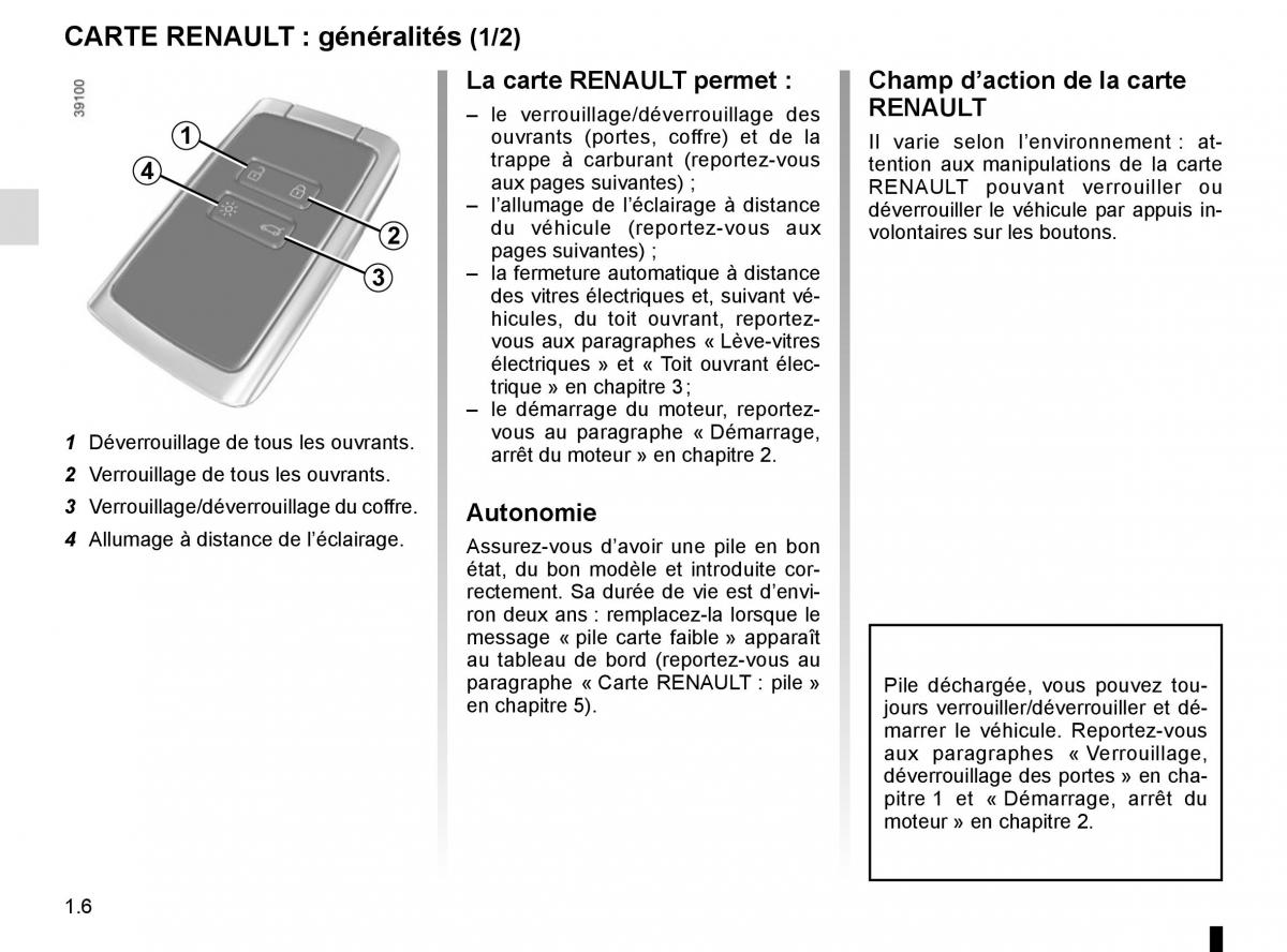 Renault Megane IV 4 manuel du proprietaire / page 12