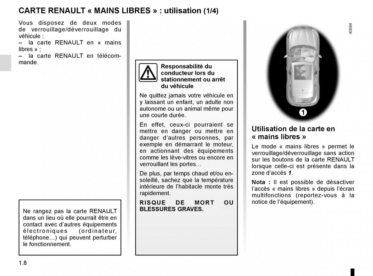 Renault Megane IV 4 manuel du proprietaire / page 14