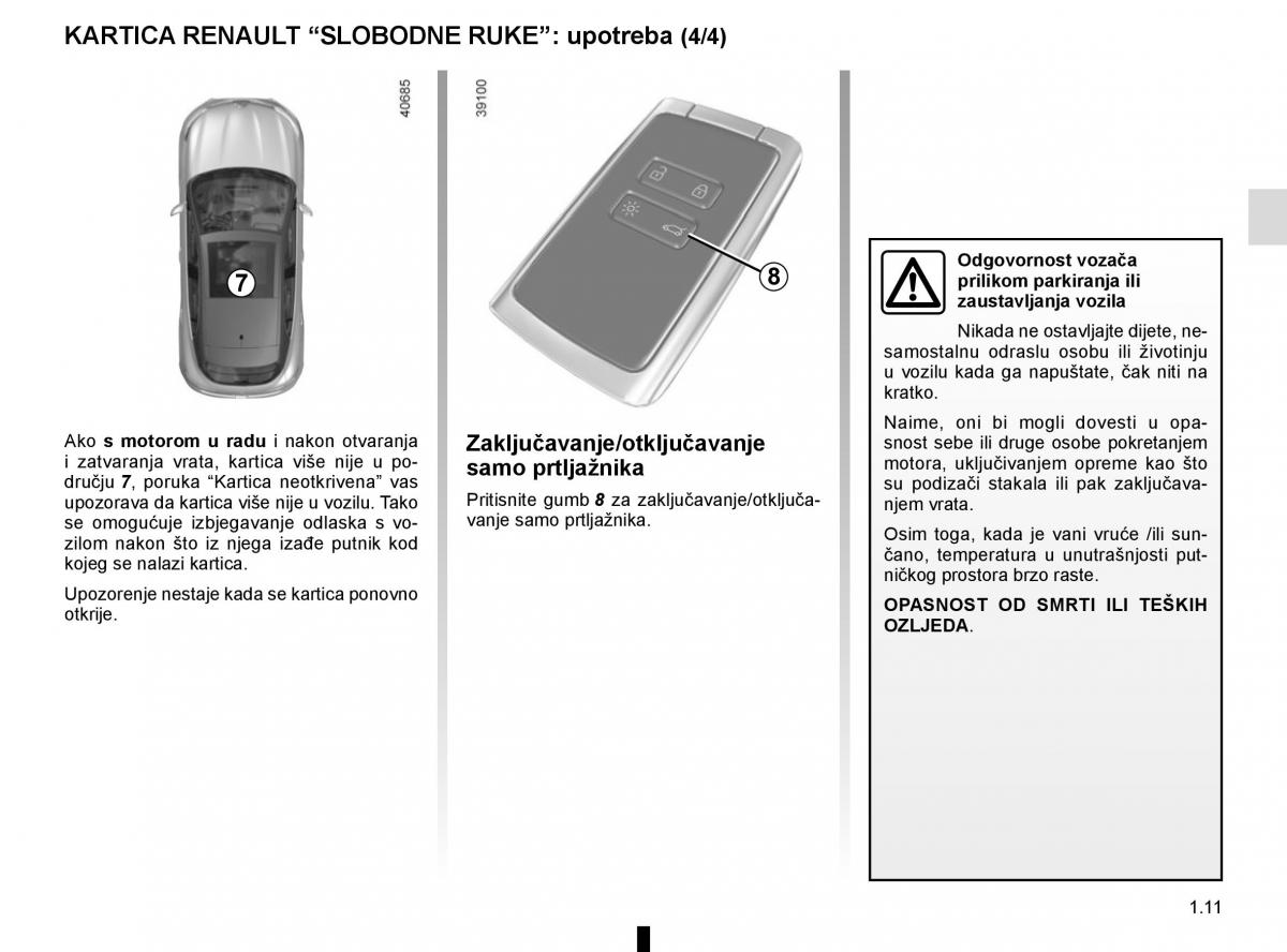 Renault Megane IV 4 vlasnicko uputstvo / page 17