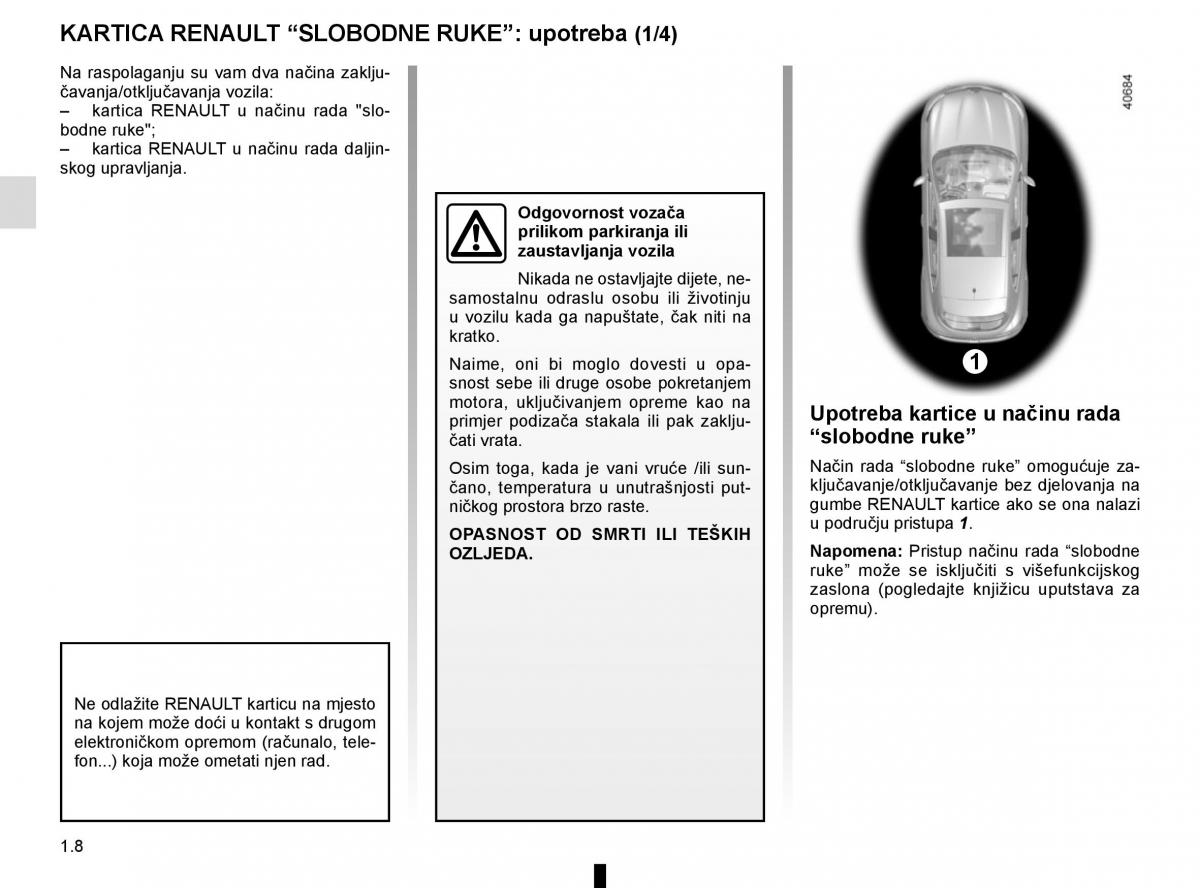 Renault Megane IV 4 vlasnicko uputstvo / page 14