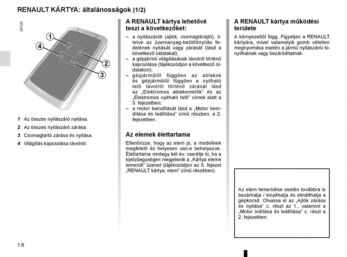 Renault Megane IV 4 Kezelesi utmutato / page 12