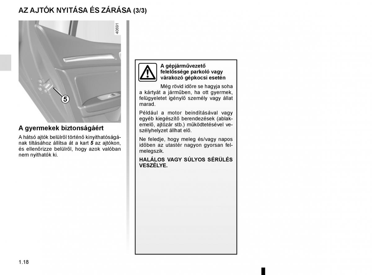 Renault Megane IV 4 Kezelesi utmutato / page 24