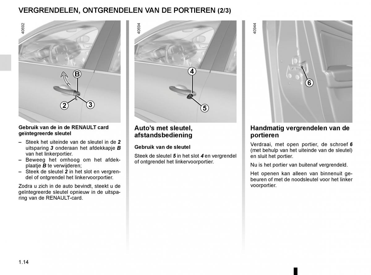 Renault Megane IV 4 handleiding / page 20