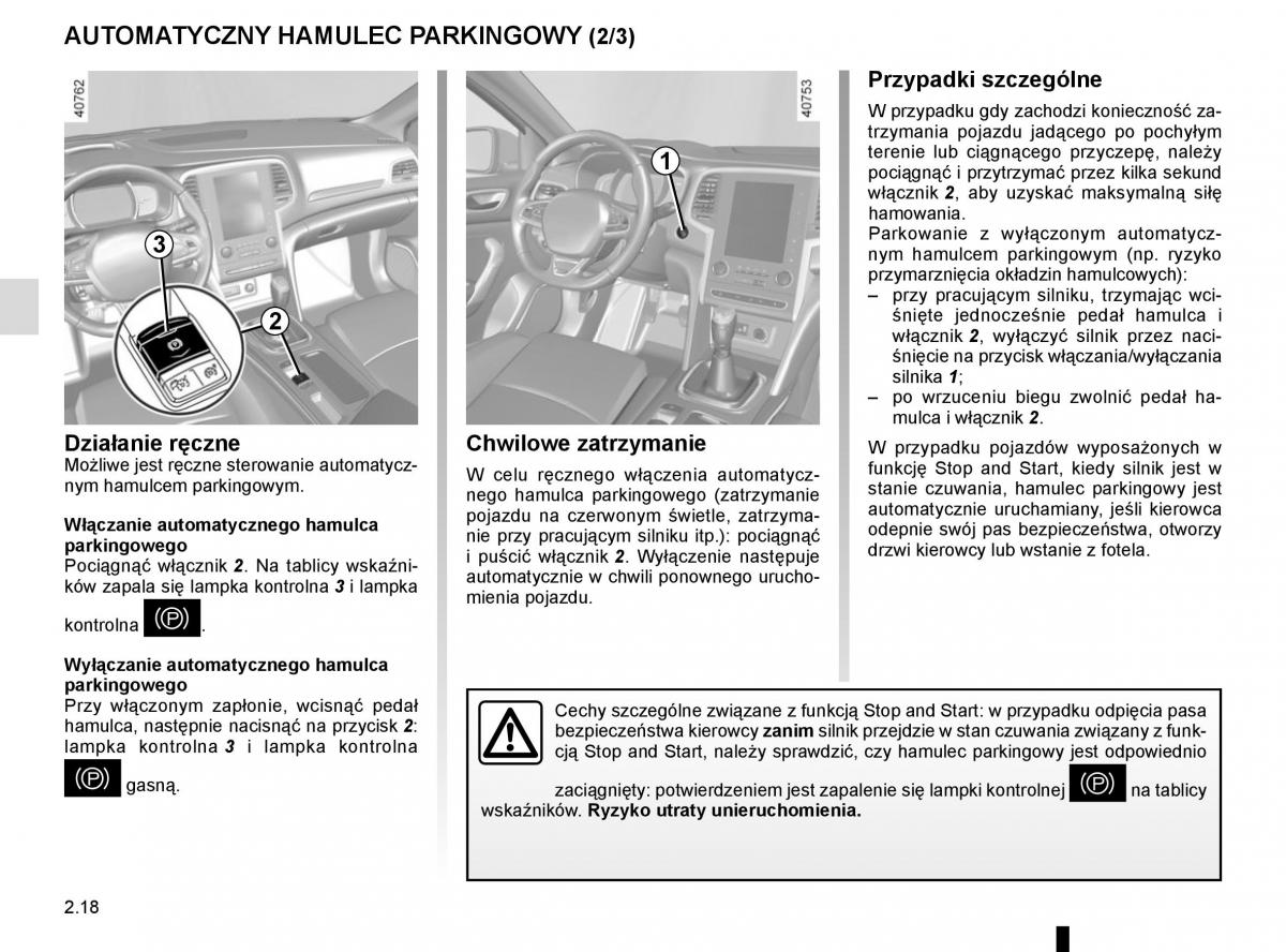 instrukcja obsługi Renault Megane IV 4 instrukcja / page 130