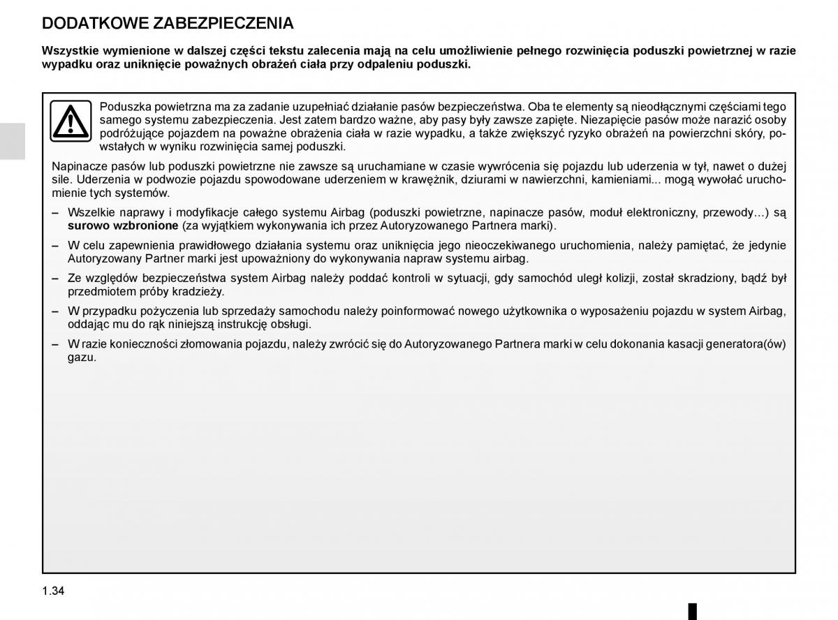 instrukcja obsługi Renault Megane IV 4 instrukcja / page 40