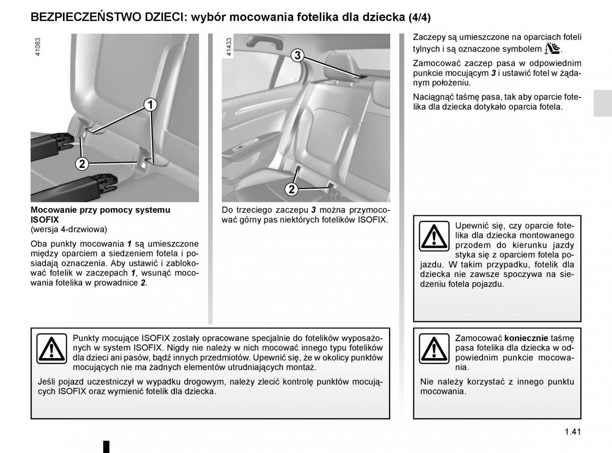 instrukcja obsługi Renault Megane IV 4 instrukcja / page 47