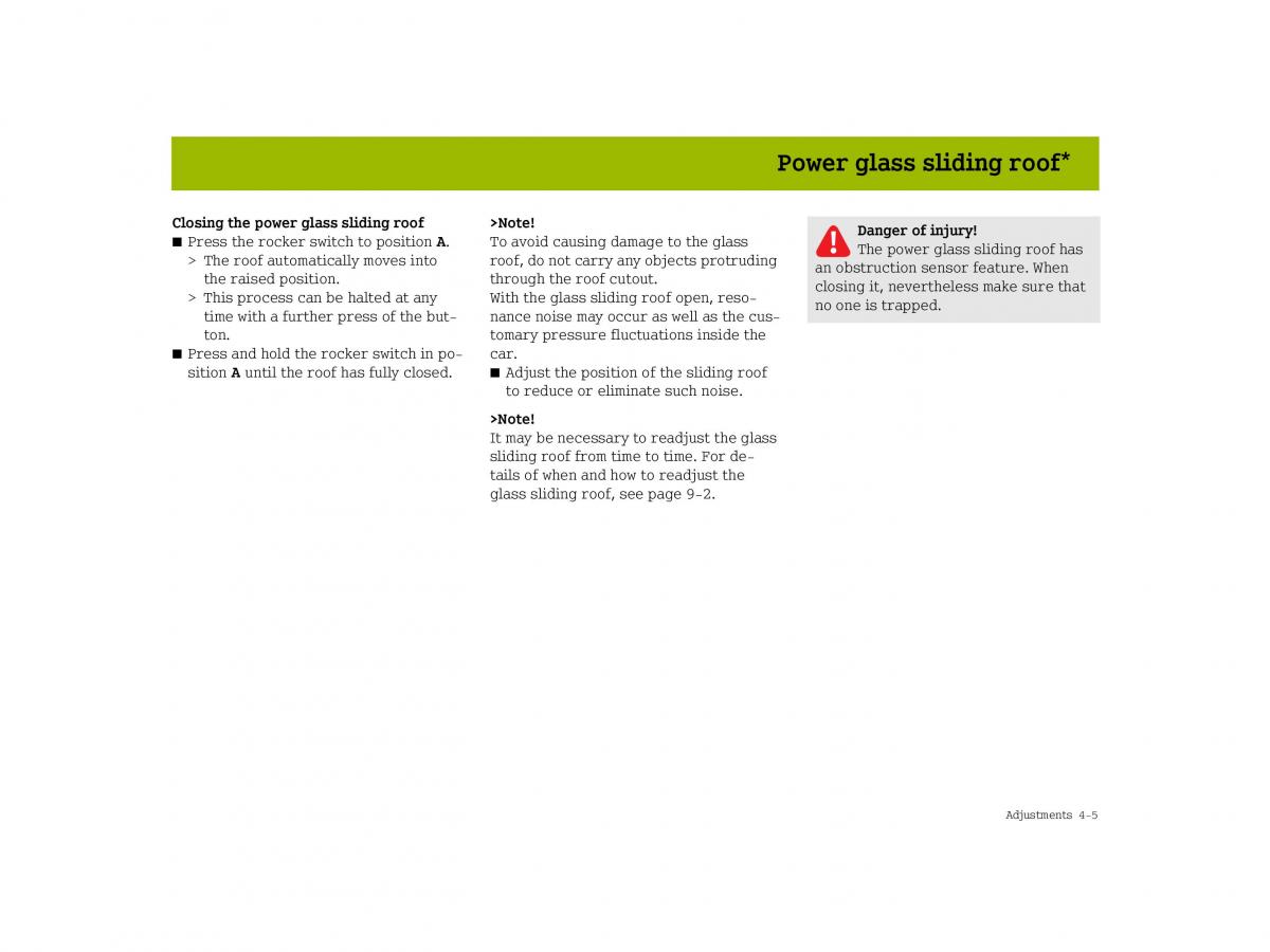 manual  Smart Forfour I 1 owners manual / page 93