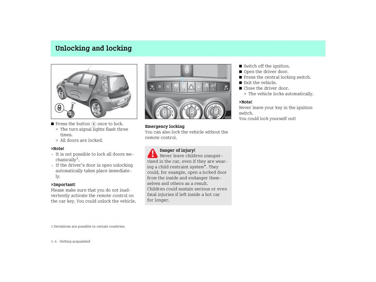 manual  Smart Forfour I 1 owners manual / page 12