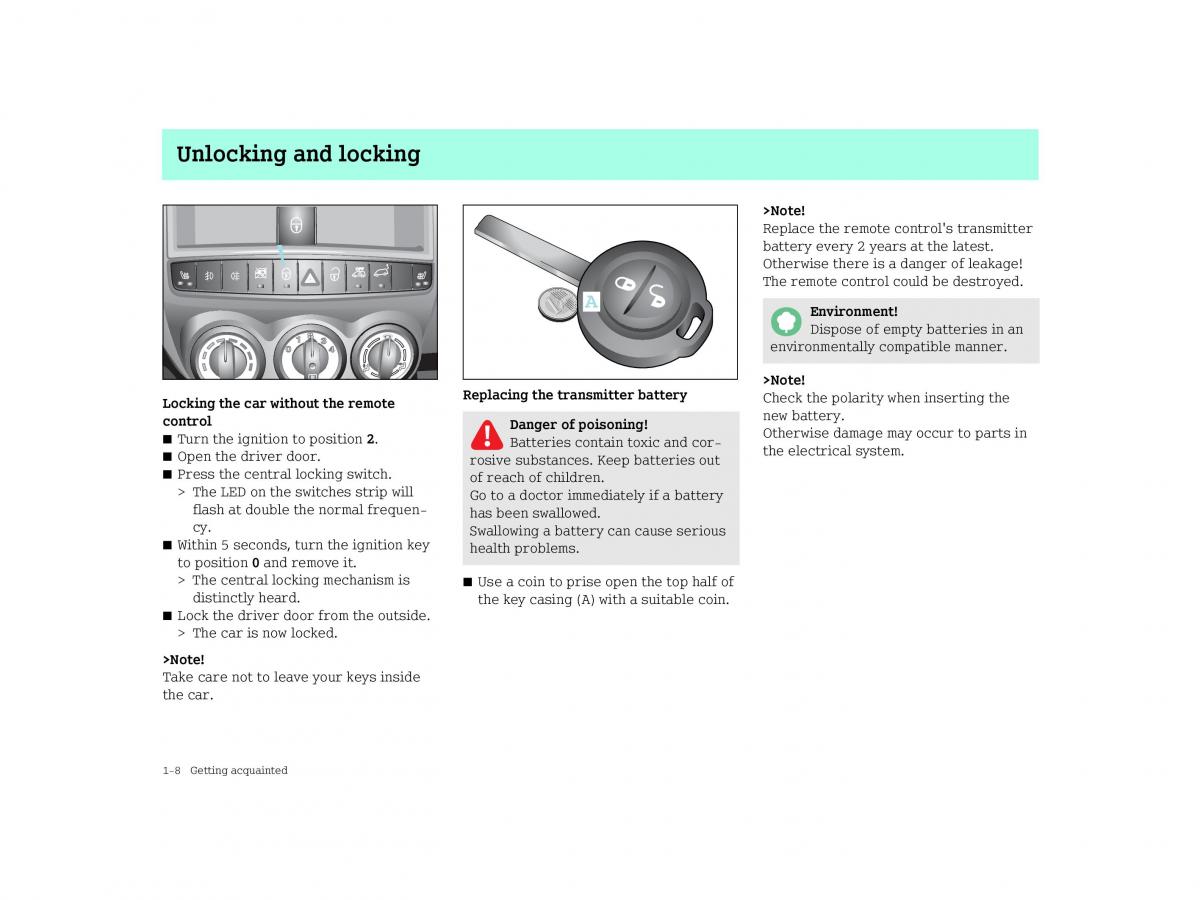 Smart Forfour I 1 owners manual / page 16