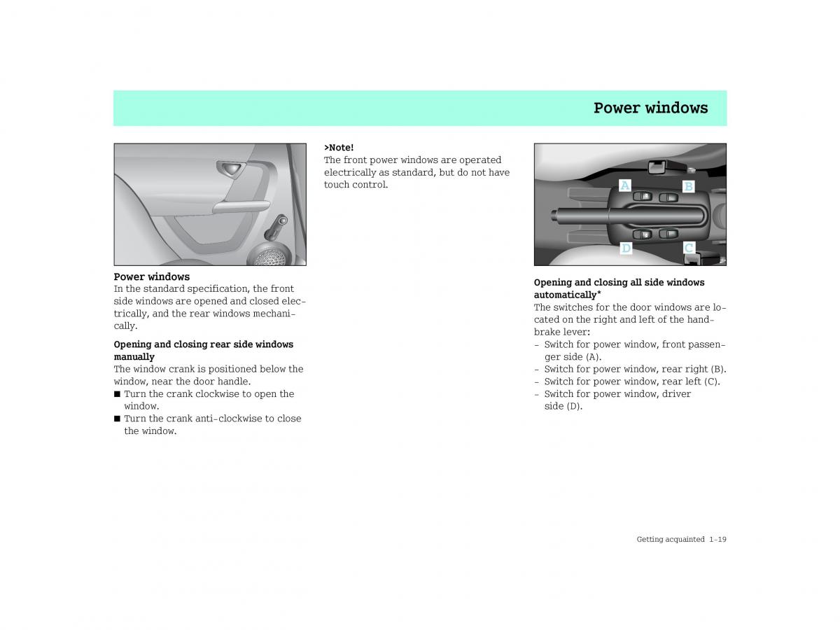 Smart Forfour I 1 owners manual / page 27