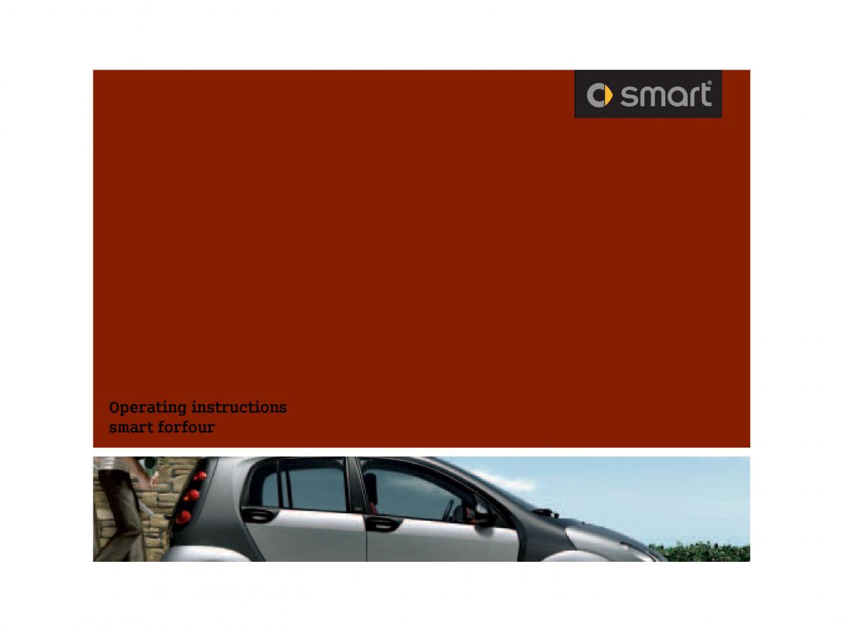 manual  Smart Forfour I 1 owners manual / page 1