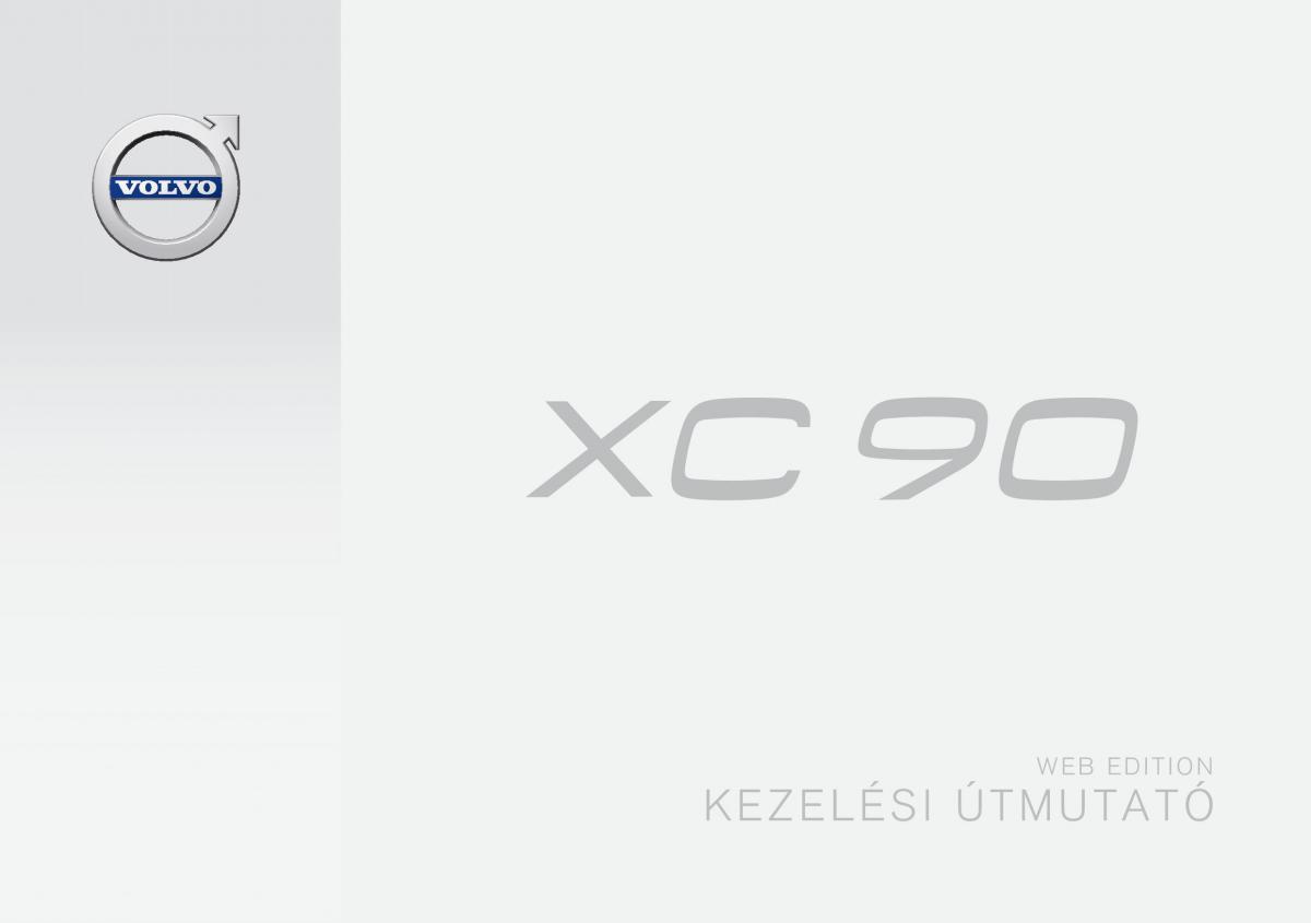 Volvo XC90 II 2 Kezelesi utmutato / page 1