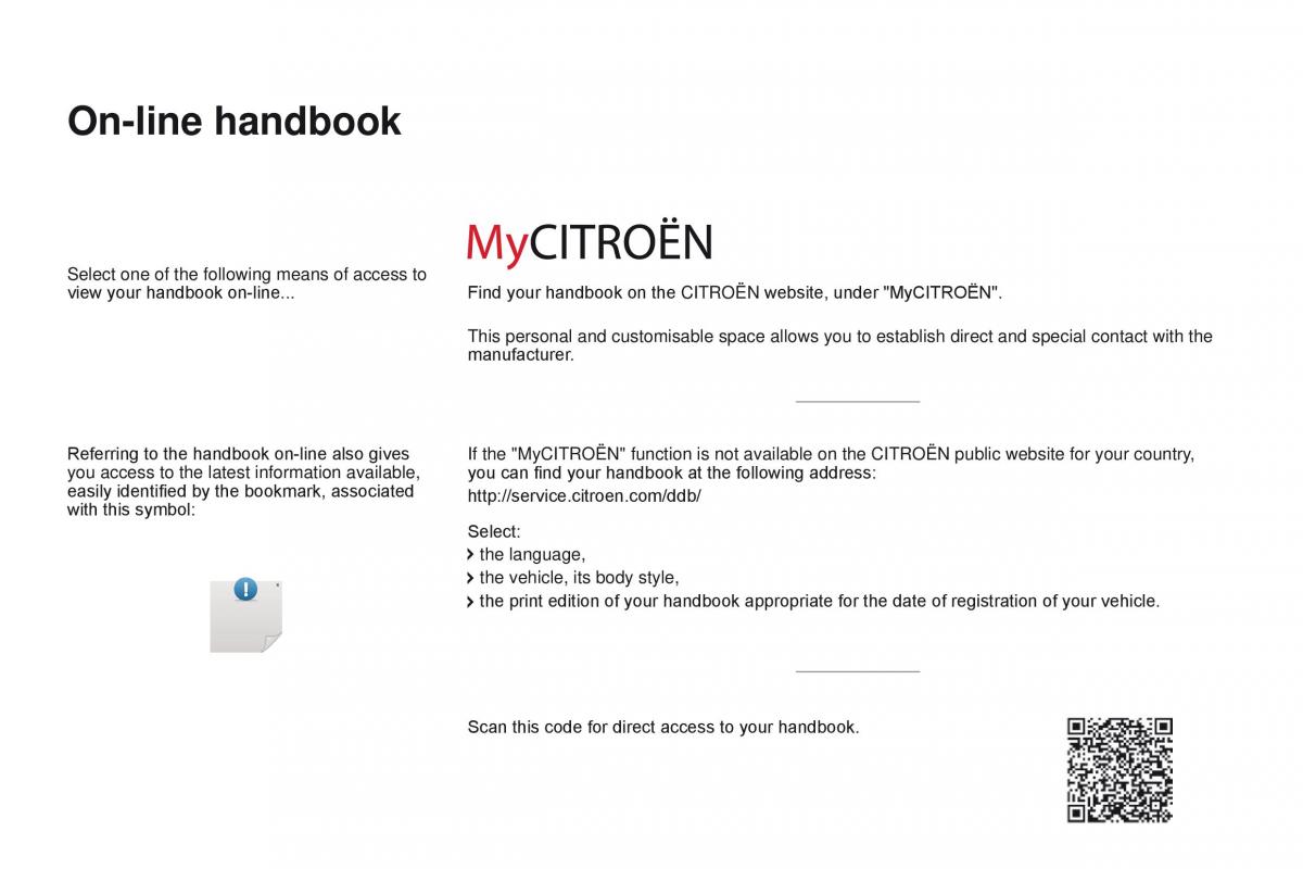 Citroen Berlingo Multispace II 2 owners manual / page 2