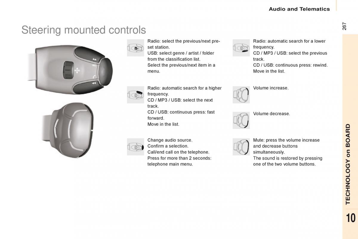 Citroen Berlingo Multispace II 2 owners manual / page 269