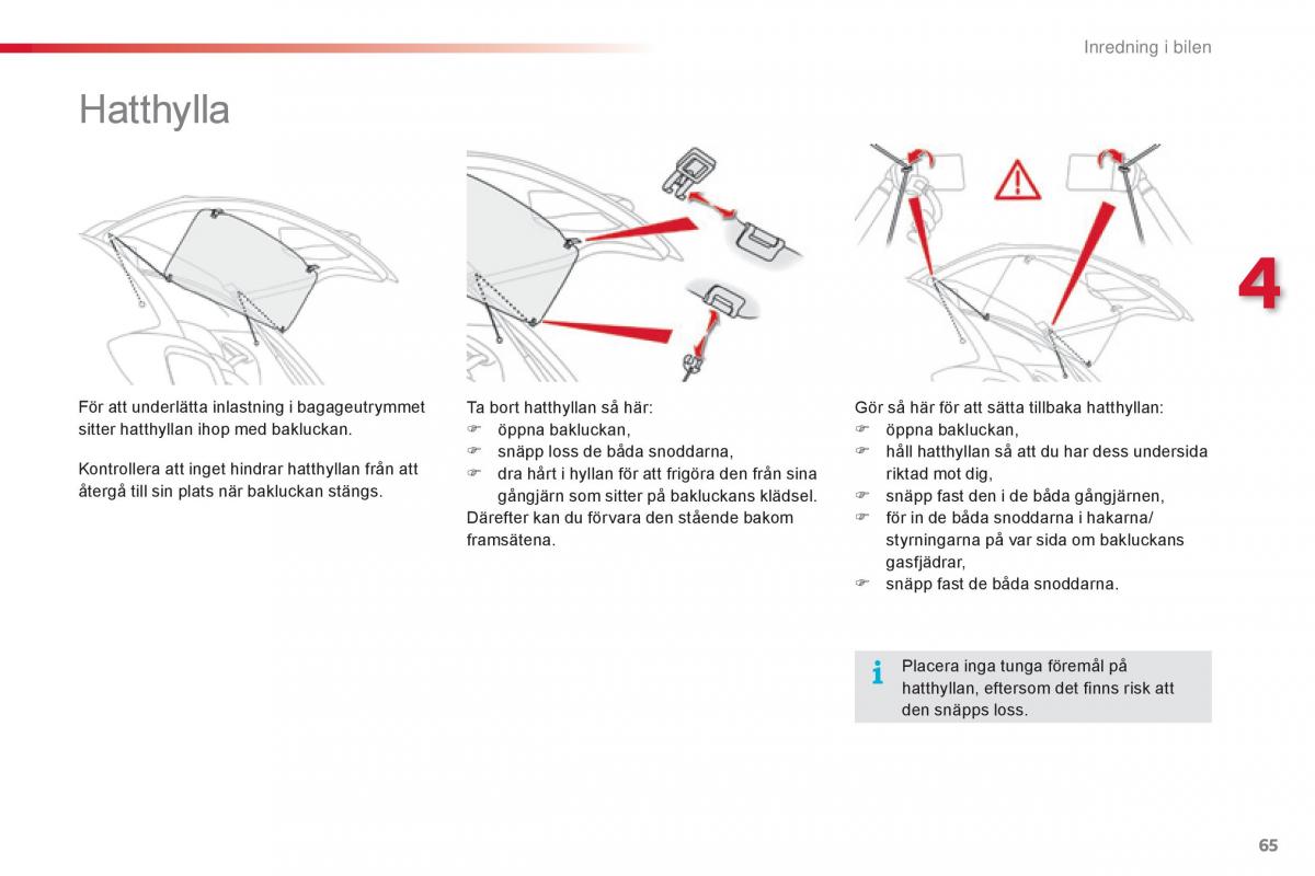 Citroen C1 II 2 instruktionsbok / page 67