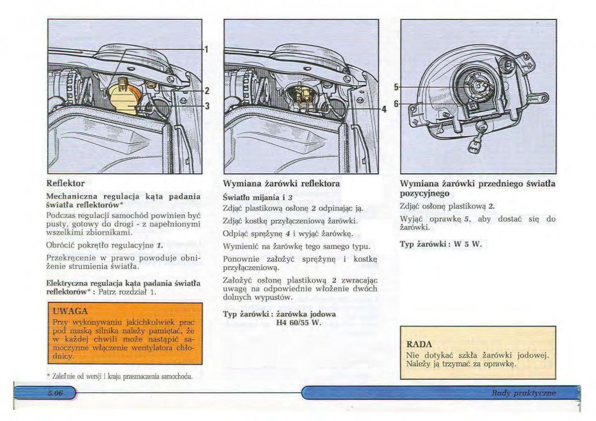 Renault Twingo I 1 instrukcja obslugi / page 76