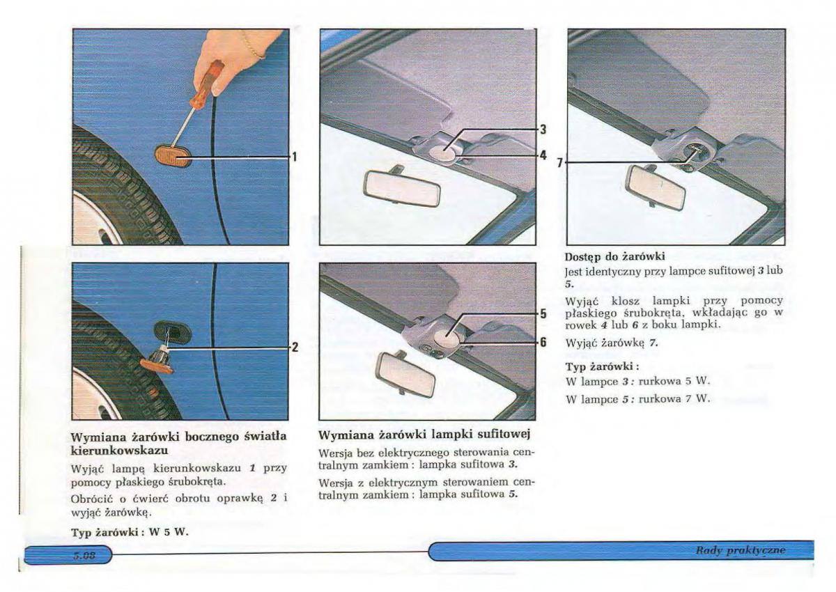 Renault Twingo I 1 instrukcja obslugi / page 78