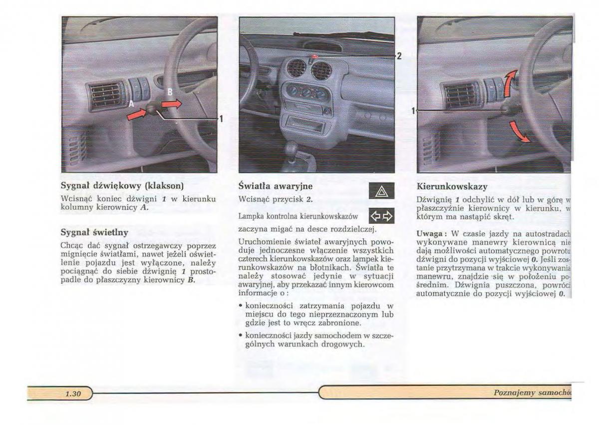 Renault Twingo I 1 instrukcja obslugi / page 35