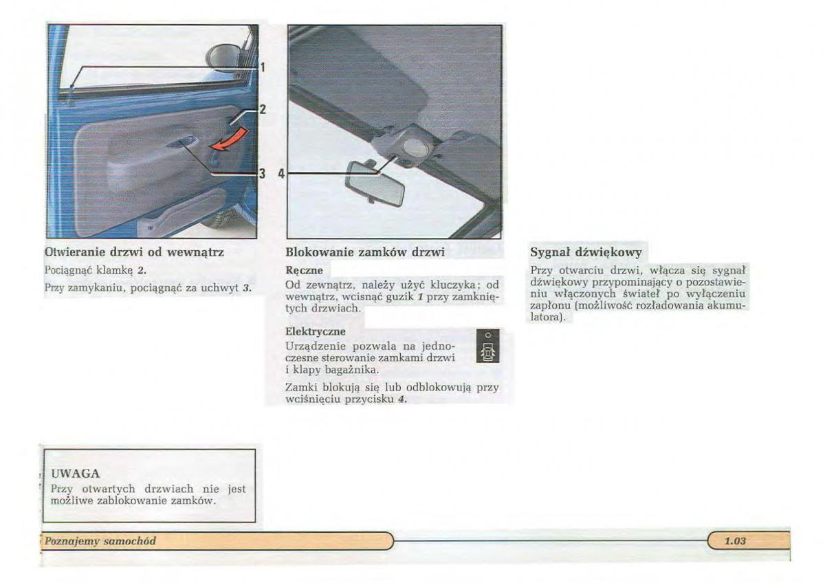 Renault Twingo I 1 instrukcja obslugi / page 8