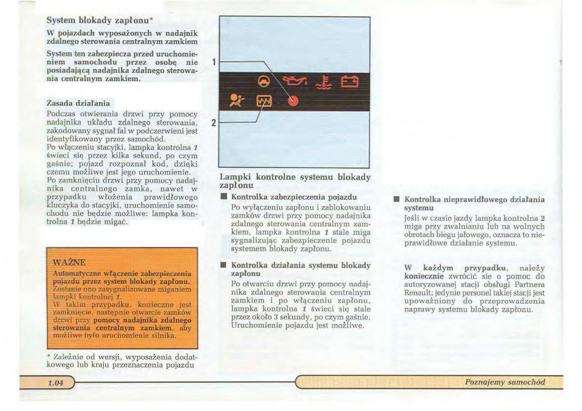 Renault Twingo I 1 instrukcja obslugi / page 9