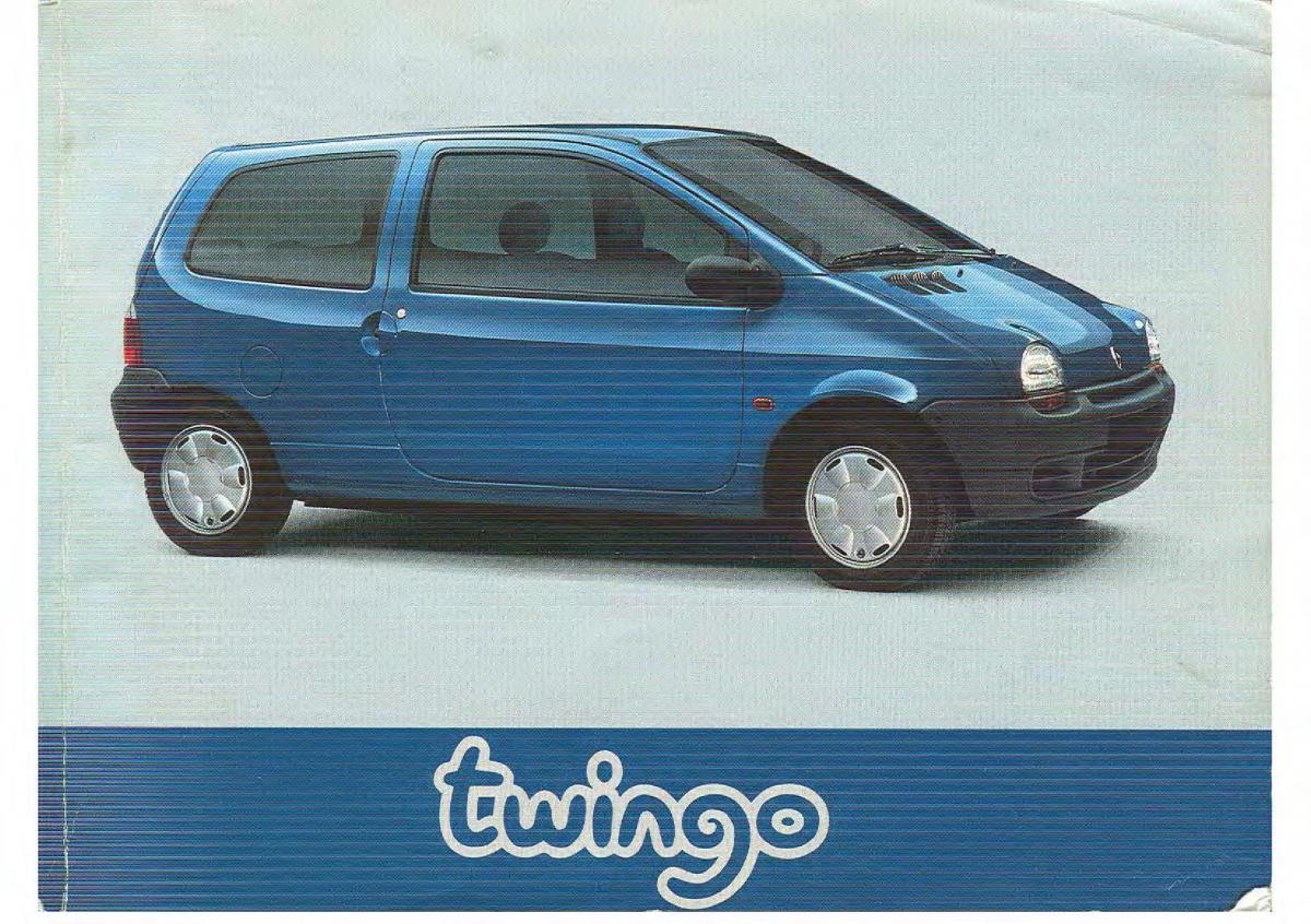 Renault Twingo I 1 instrukcja obslugi / page 1