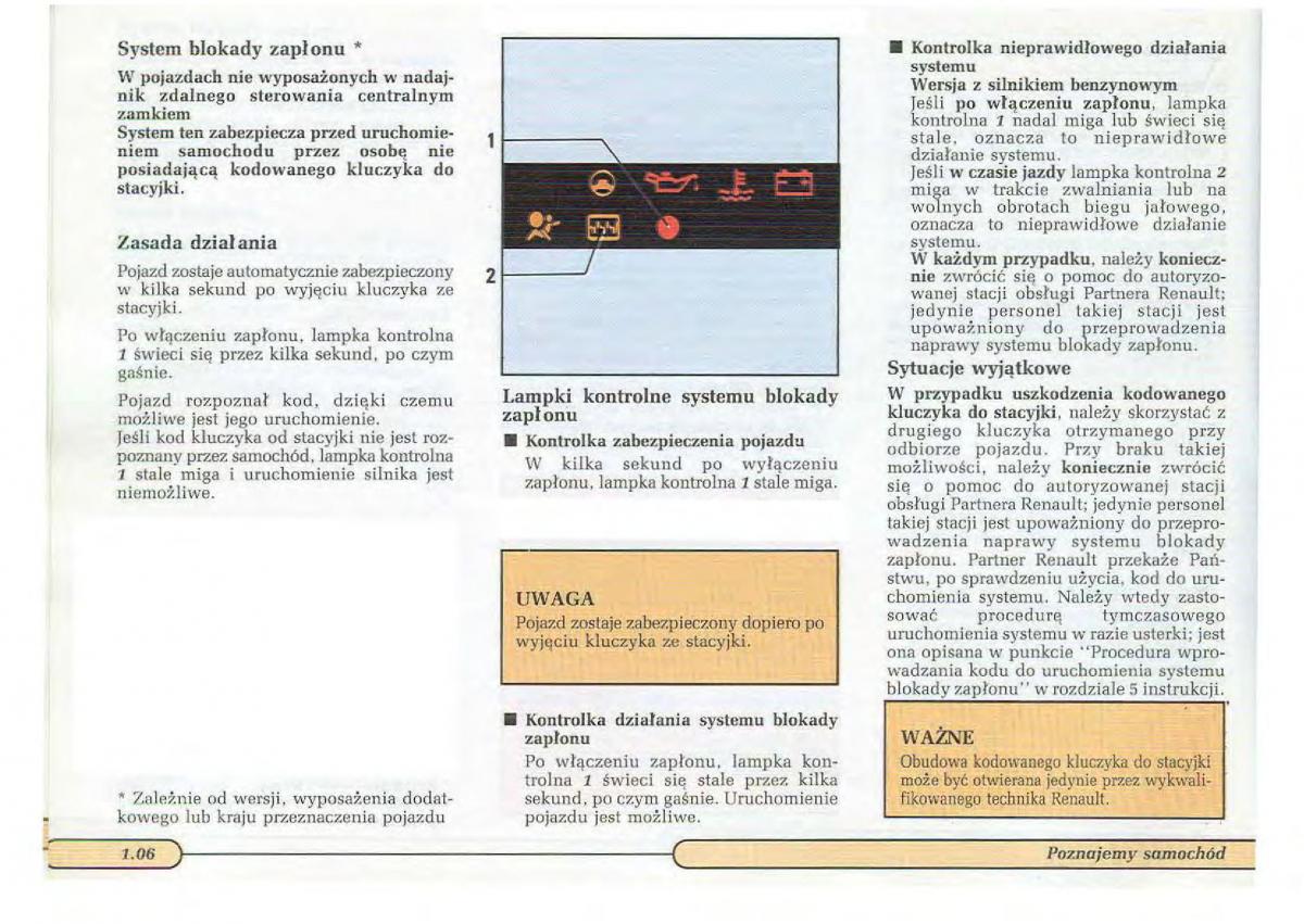 Renault Twingo I 1 instrukcja obslugi / page 11