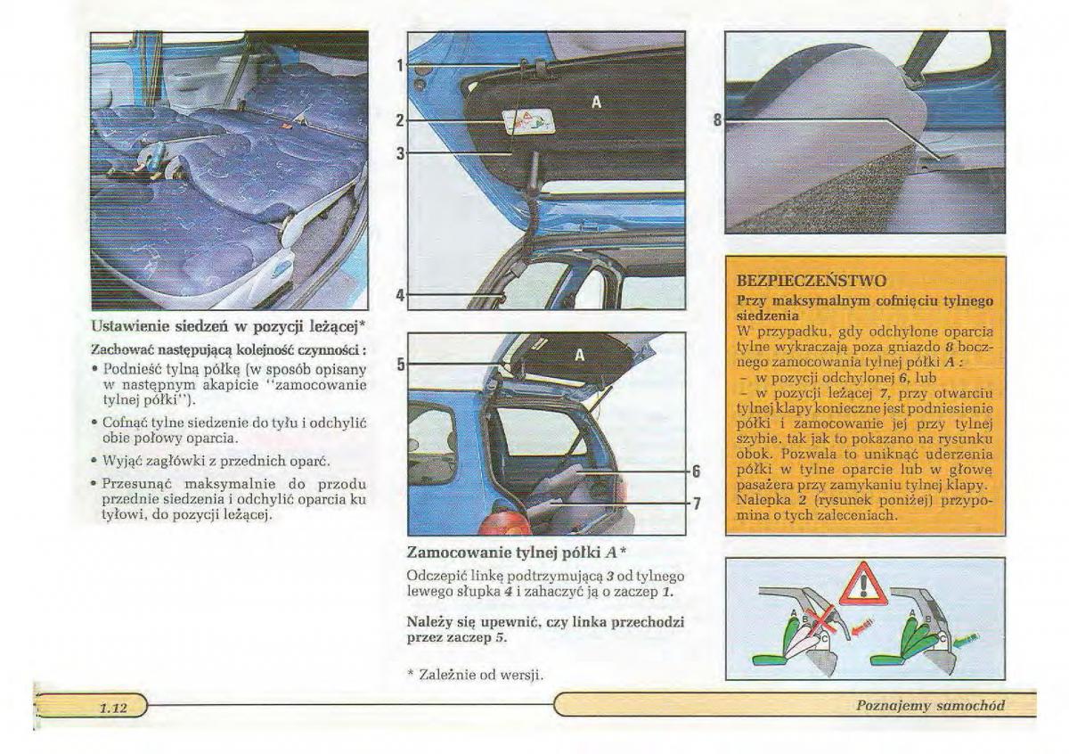 Renault Twingo I 1 instrukcja obslugi / page 17