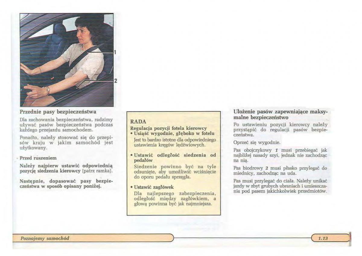 Renault Twingo I 1 instrukcja obslugi / page 18