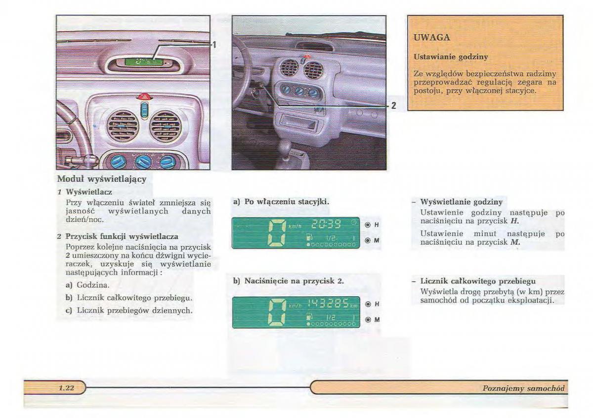 Renault Twingo I 1 instrukcja obslugi / page 27
