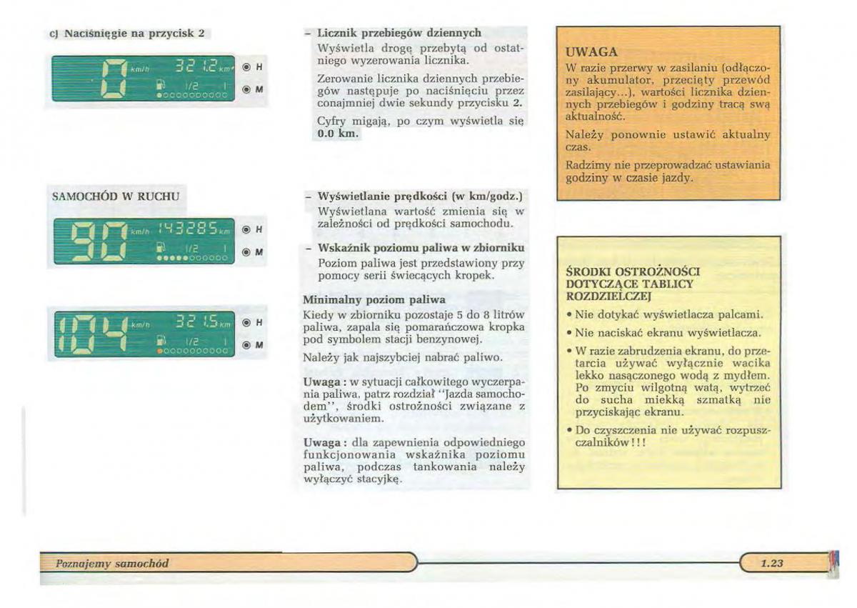 Renault Twingo I 1 instrukcja obslugi / page 28