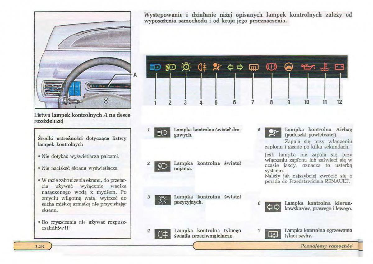 Renault Twingo I 1 instrukcja obslugi / page 29