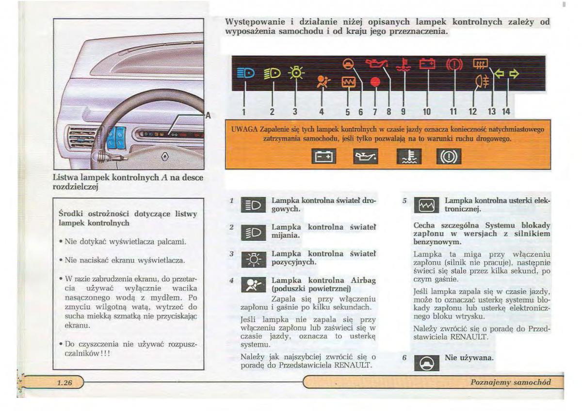Renault Twingo I 1 instrukcja obslugi / page 31