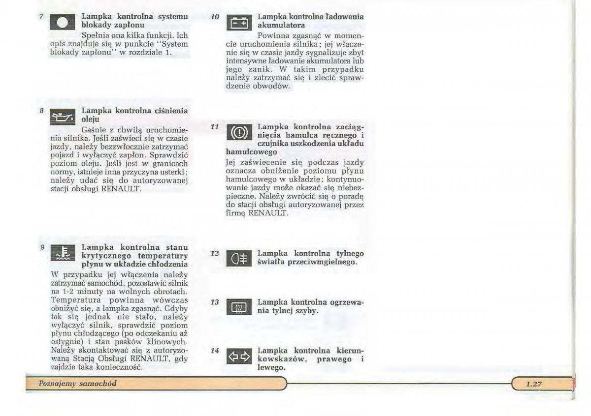 Renault Twingo I 1 instrukcja obslugi / page 32