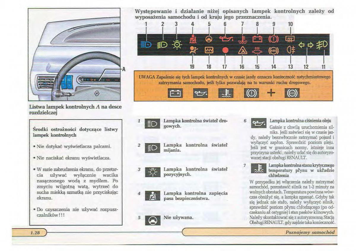 Renault Twingo I 1 instrukcja obslugi / page 33