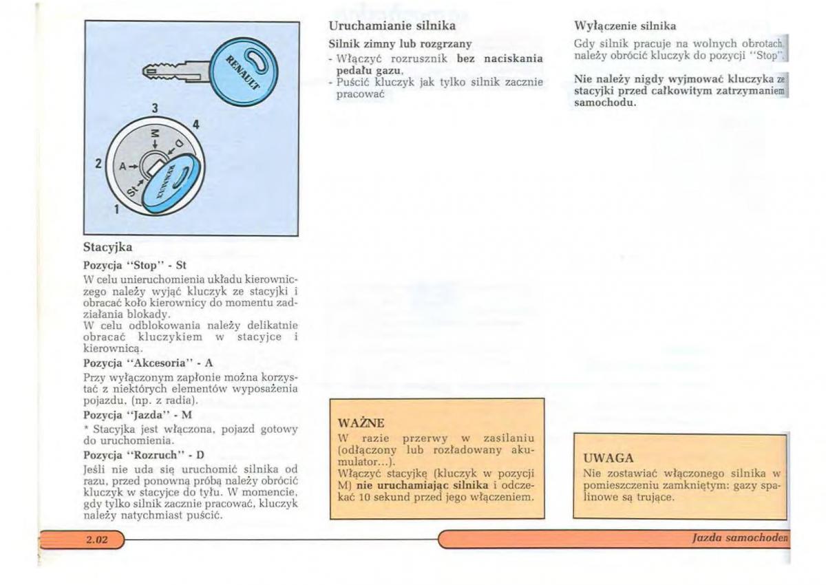 Renault Twingo I 1 instrukcja obslugi / page 41