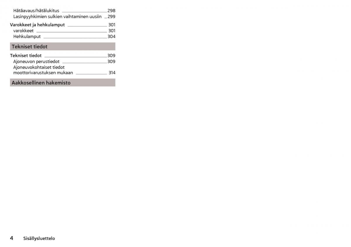 Skoda Kodiaq omistajan kasikirja / page 6