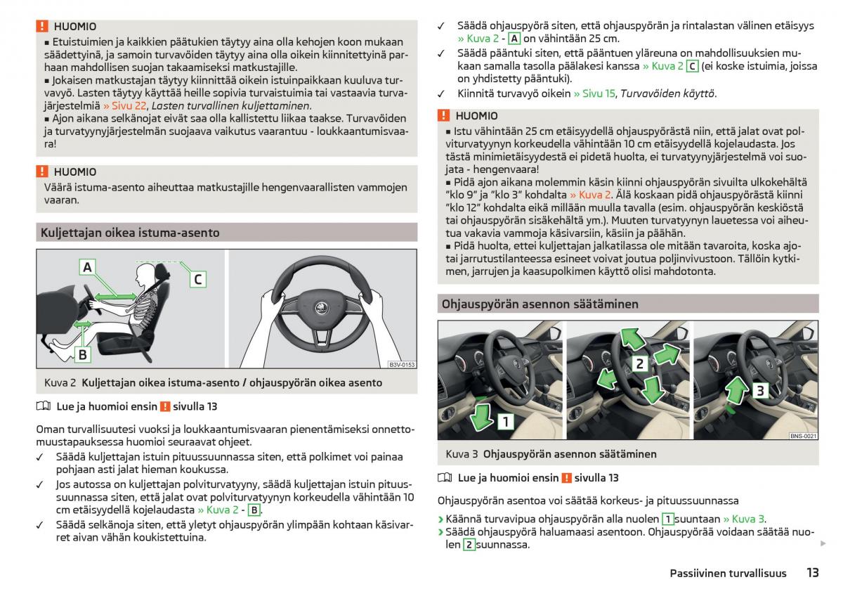 Skoda Kodiaq omistajan kasikirja / page 15