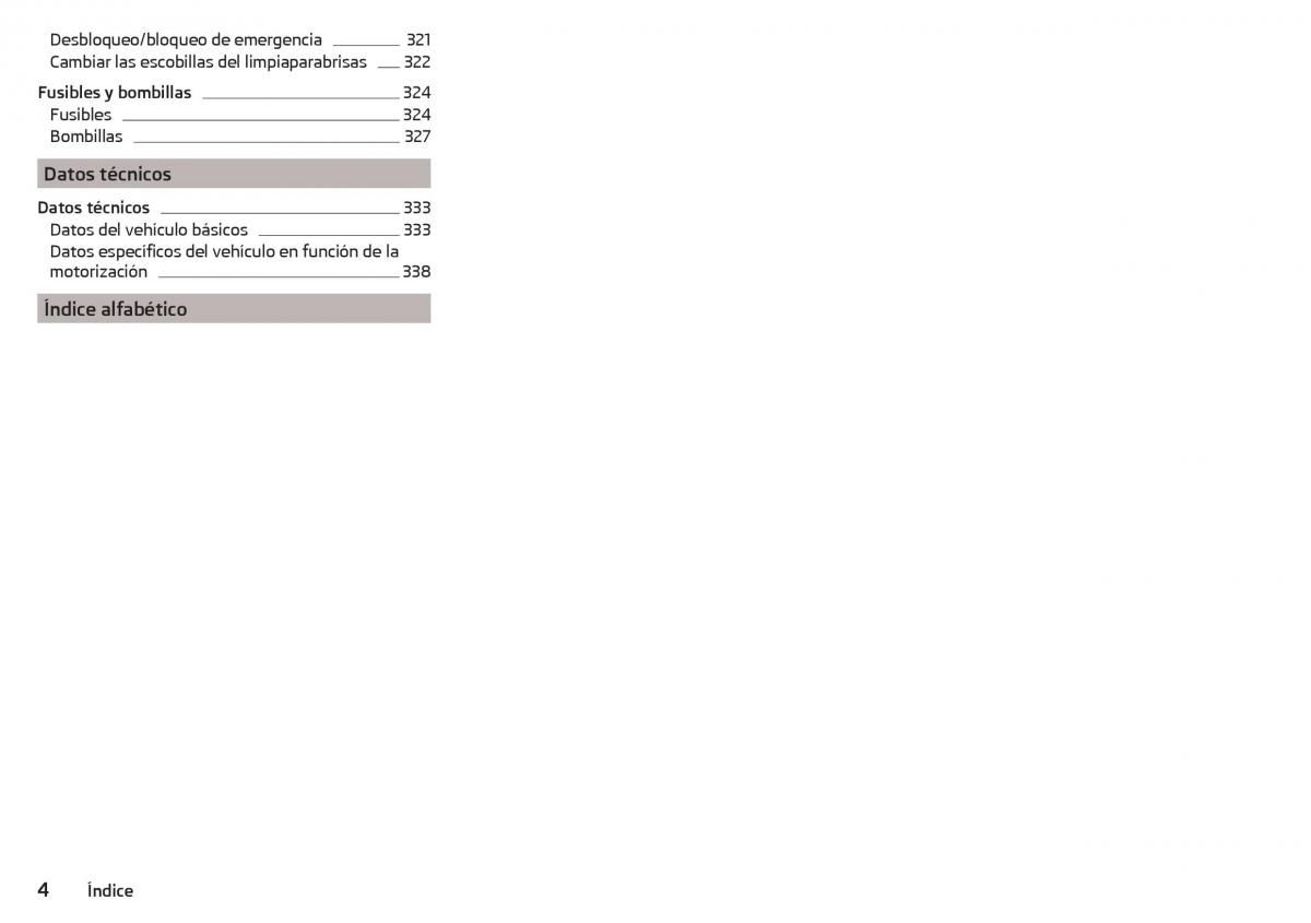 Skoda Kodiaq manual del propietario / page 6