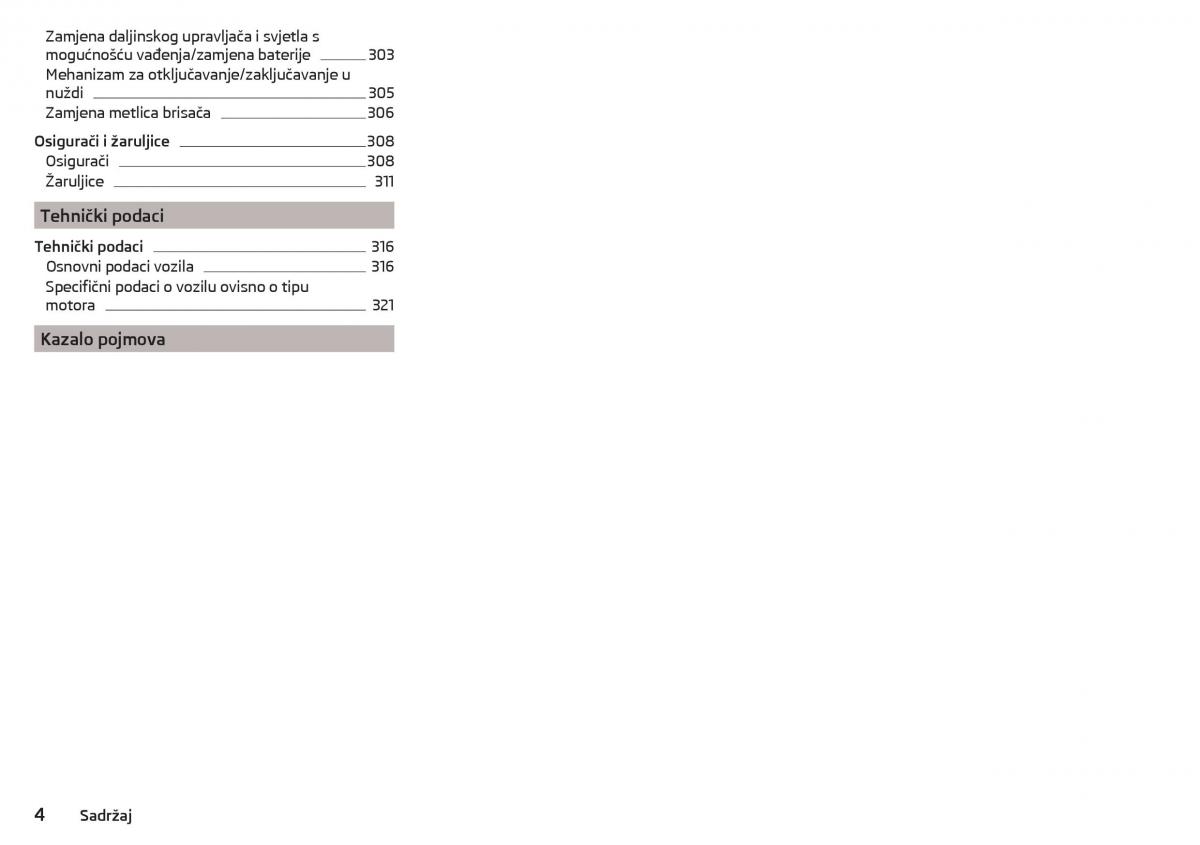 Skoda Kodiaq vlasnicko uputstvo / page 6