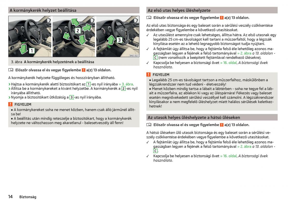 Skoda Kodiaq Kezelesi utmutato / page 16