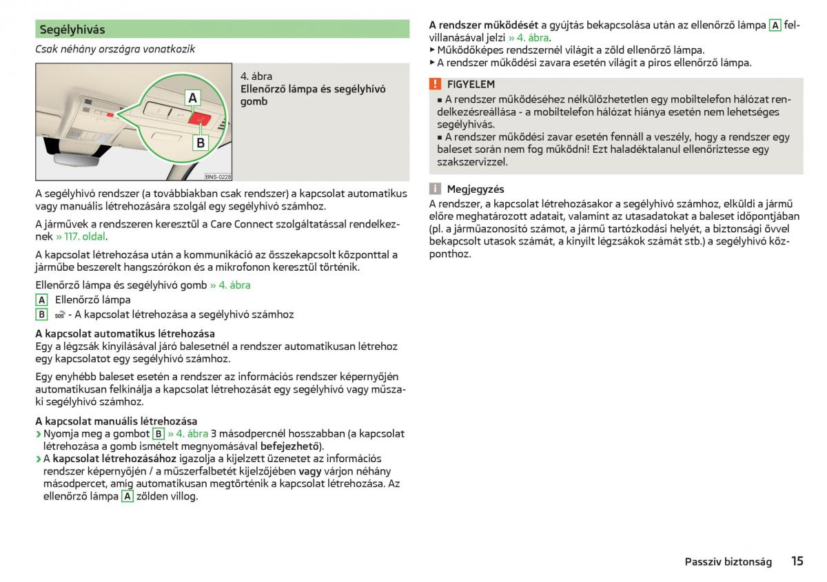 Skoda Kodiaq Kezelesi utmutato / page 17