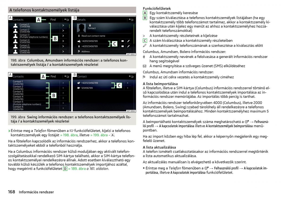 Skoda Kodiaq Kezelesi utmutato / page 170