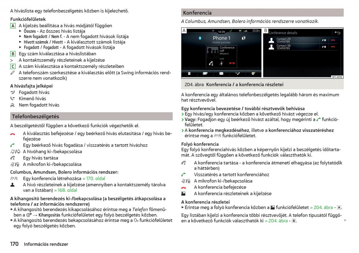 Skoda Kodiaq Kezelesi utmutato / page 172