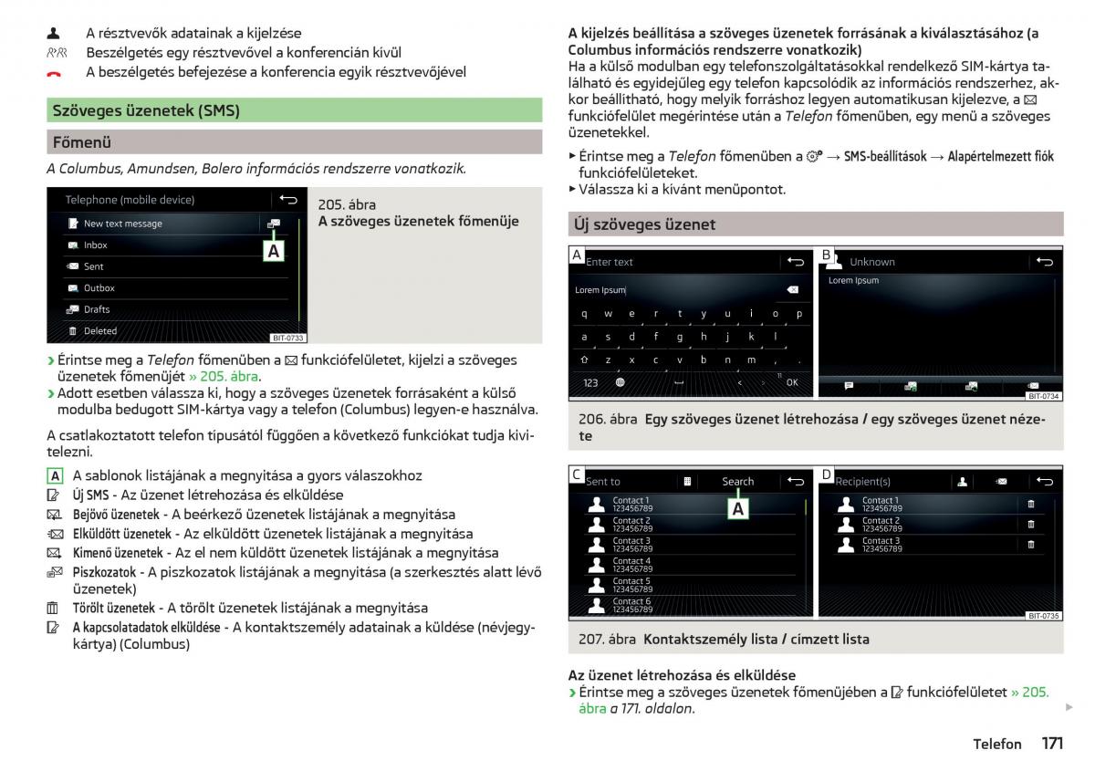 Skoda Kodiaq Kezelesi utmutato / page 173