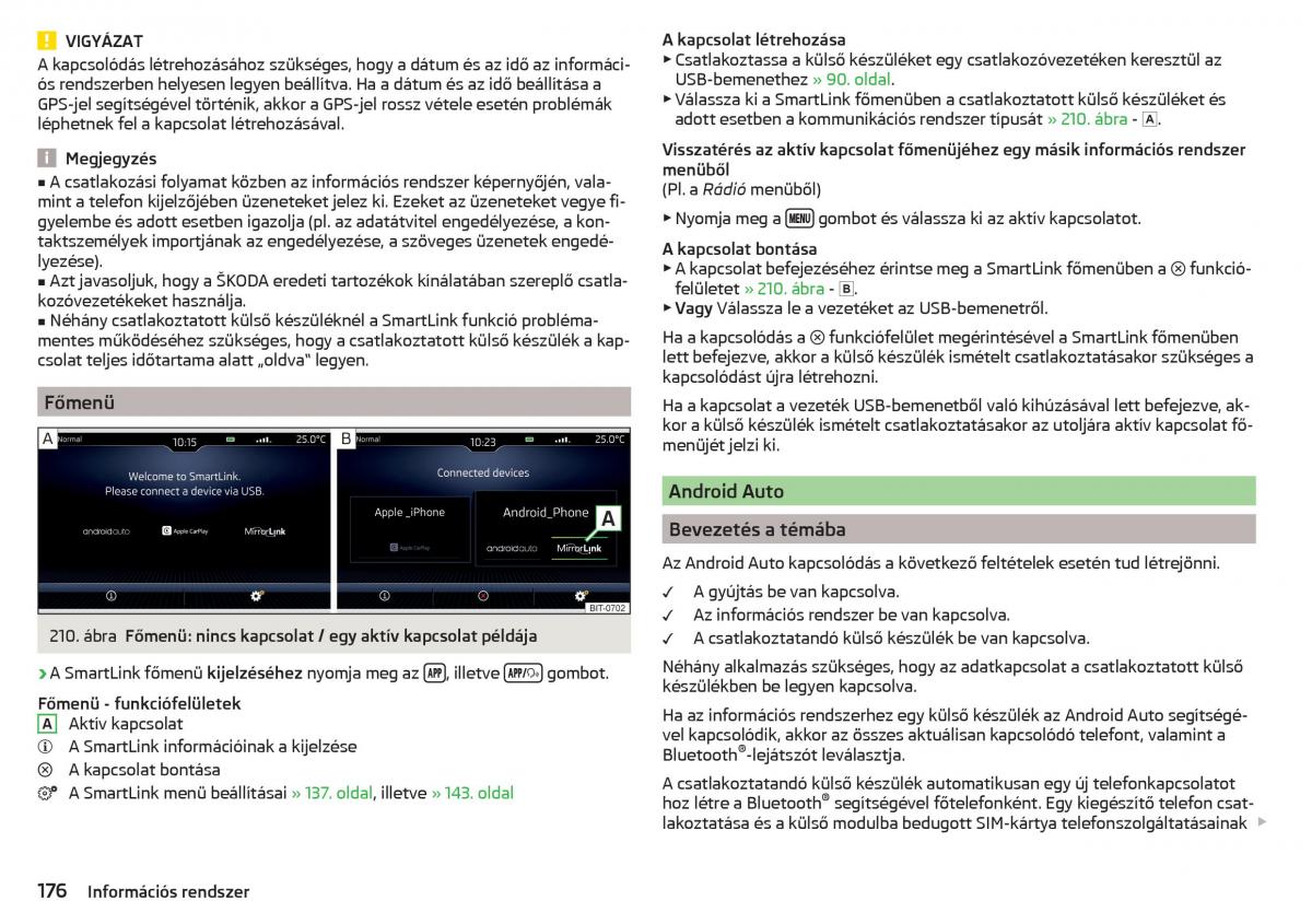 Skoda Kodiaq Kezelesi utmutato / page 178