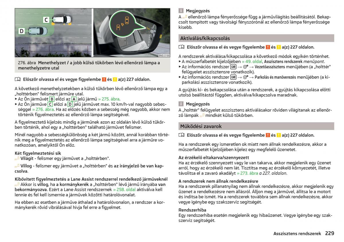 Skoda Kodiaq Kezelesi utmutato / page 231