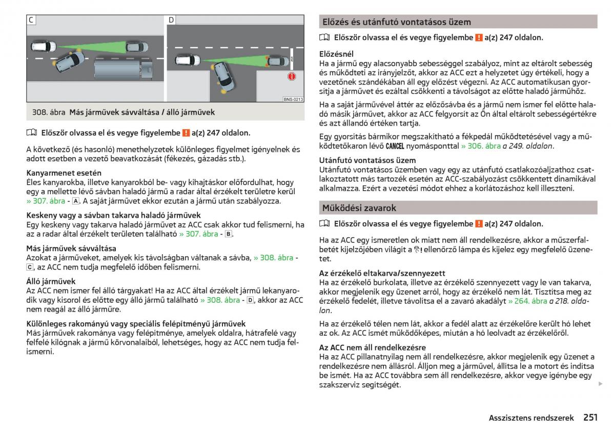 Skoda Kodiaq Kezelesi utmutato / page 253