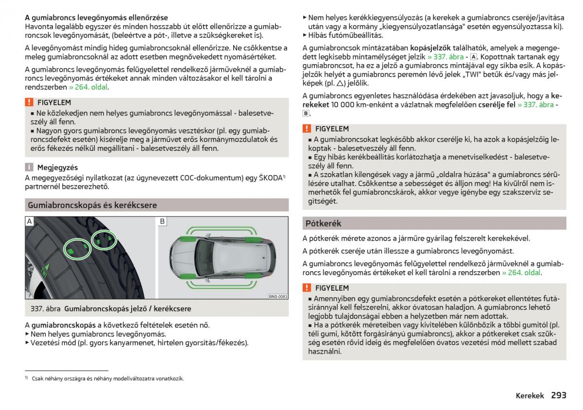 Skoda Kodiaq Kezelesi utmutato / page 295