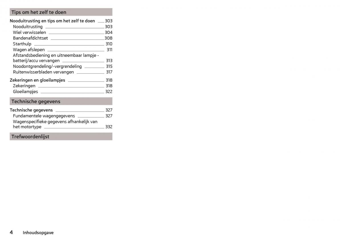 Skoda Kodiaq handleiding / page 6
