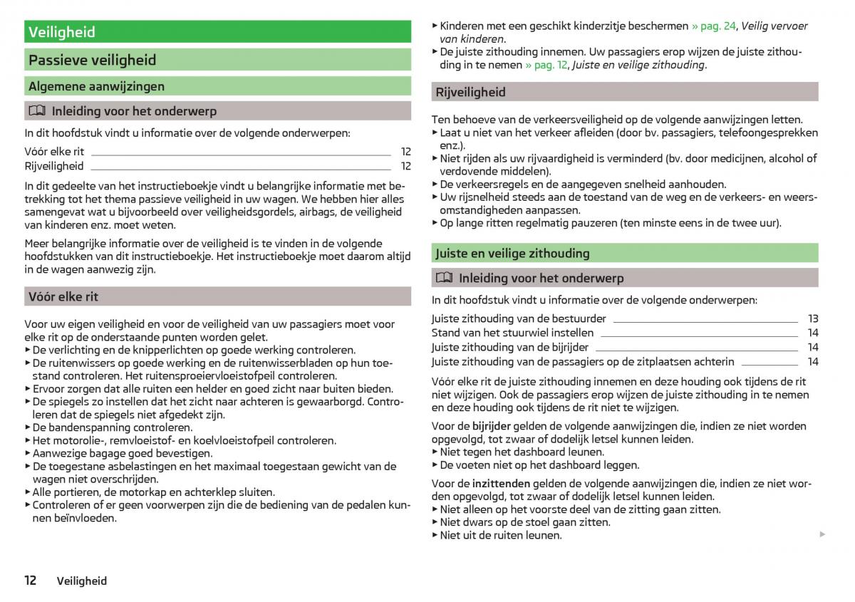 Skoda Kodiaq handleiding / page 14